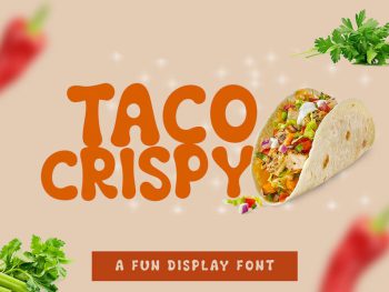 Taco Crispy Yazı Tipi