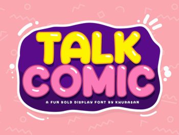 Talk Comic Yazı Tipi