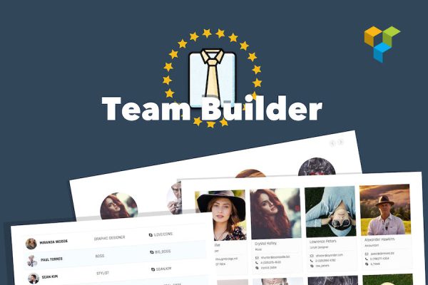 Team Builder — Meet The Team WordPress Plugin WordPress Eklentisi