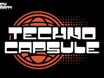 TechTechno Capsule - Futuristic Typeface Yazı Tipi