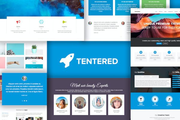 Tentered - Multi Purpose WordPress Teması