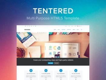 Tentered - MultiPurpose HTML5 Template Yazı Tipi