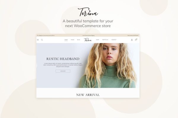 Terina - Multipurpose Elementor WooCommerce Theme WordPress Teması