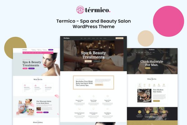 Termico - Spa and Beauty Salon WordPress Teması