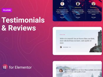 Testimonials and Reviews for Elementor WordPress Eklentisi