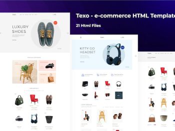 Texo - Multipurpose HTML ecommerce template Yazı Tipi