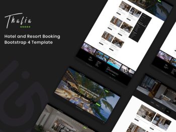 Thalia - Hotel and Resort Booking Template Yazı Tipi