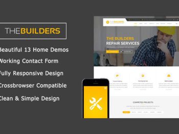 The Builders - Construction HTML Template Yazı Tipi