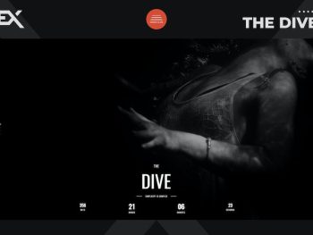 The Dive - Responsive Coming Soon Page Yazı Tipi