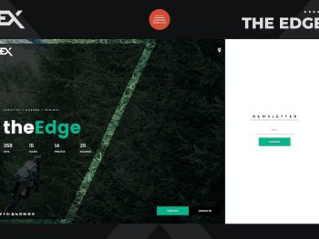 The Edge - Premium Under Construction Template Yazı Tipi