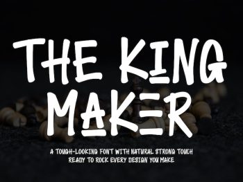 The King Maker Yazı Tipi