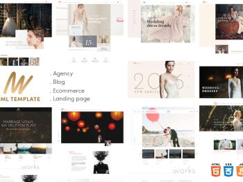 The VOW | Wedding Responsive HTML Template Yazı Tipi