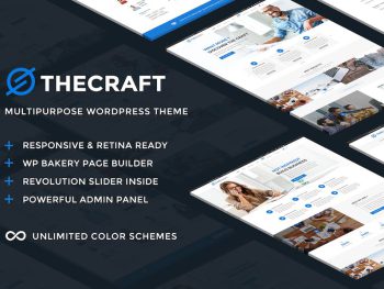 TheCraft - Responsive Multipurpose WordPress Teması