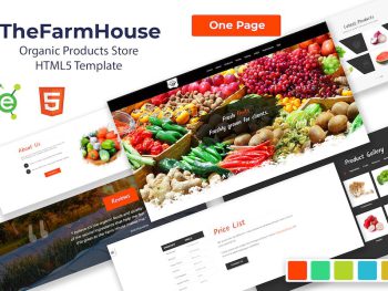 TheFarmHouse - Organic Products HTML5 Template Yazı Tipi