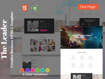 TheLeader - Creative Business HTML5 Template Yazı Tipi