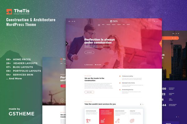 TheTis – Construction & Architecture  The WordPress Teması