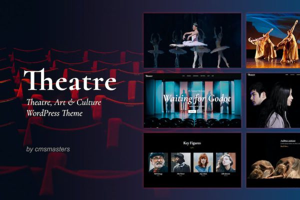 Theater - Concert & Art Event Entertainment Theme WordPress Teması