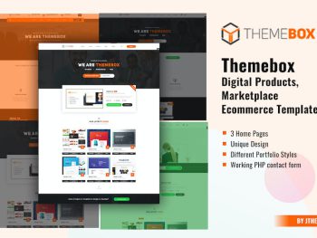 Themebox - Digital Products HTML Template Yazı Tipi