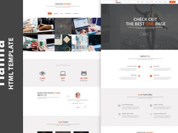 Tianna - One Page HTML5 Template Yazı Tipi