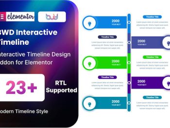 Timeline addon for elementor WordPress Eklentisi