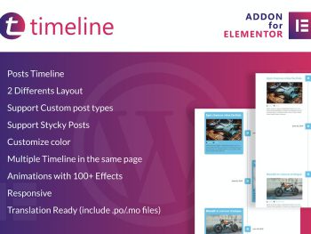 Timeline for Elementor WordPress Plugin WordPress Eklentisi
