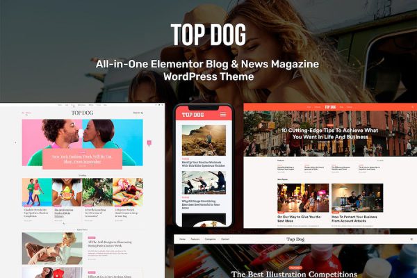 Top Dog WordPress Teması