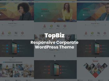 TopBiz - Responsive Corporate WordPress Teması