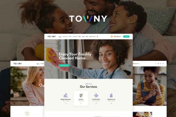 Towny WordPress Teması