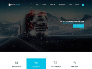 TransAero - Transport & Logistics HTML Template Yazı Tipi