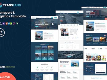 Transland - Transportation & Logistics HTML Yazı Tipi