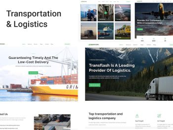 Transportation and Logistics Theme - Transflash WordPress Teması