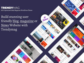 TrendyMag -  News Magazine & Blog Theme WordPress Teması