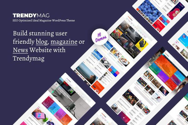 TrendyMag -  News Magazine & Blog Theme WordPress Teması