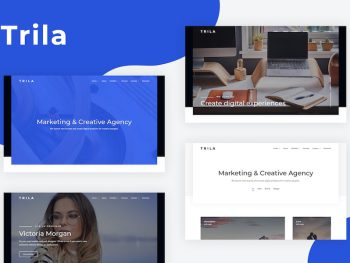 Trila - Ajax Based Creative Template Yazı Tipi