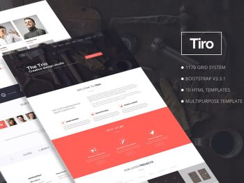 Trio - Bootstrap Responsive Multipurpose Template Yazı Tipi