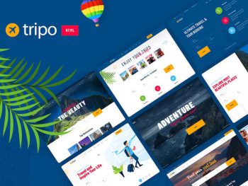 Tripo - HTML Template For Travel & Tourism Yazı Tipi