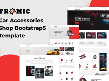 Tromic - Car Accessories Shop Bootstrap 5 Template Yazı Tipi