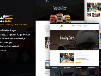 Trucking - Logistics and Transportation WordPress Teması