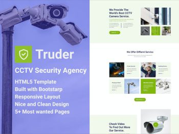 Truder - CCTV Security Agency HTML Template Yazı Tipi