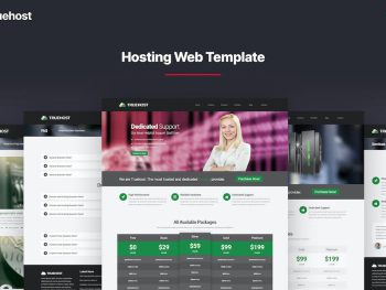 Truehost - Bootstrap HTML5 Hosting Template Yazı Tipi