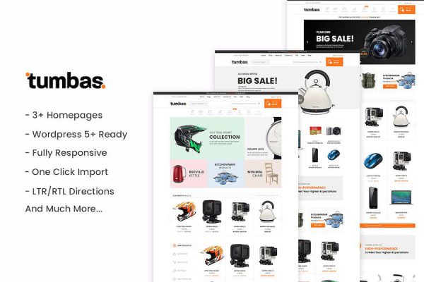 Tumbas - Responsive WooCommerce WordPress Teması