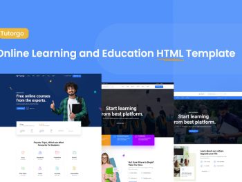 Tutorgo - Online Learning Education HTML Template Yazı Tipi