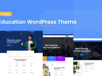 Tutorgo Online Training Education WordPress Teması