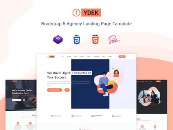 Tydek - Creative Agency Landing Page Tamplate Yazı Tipi