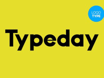 Typeday -Modern Logo Font Family Yazı Tipi