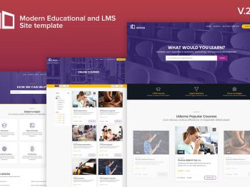 Udema - Modern Educational Site Template Yazı Tipi