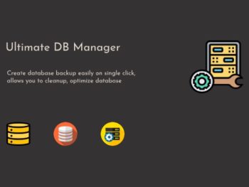 Ultimate DB Manager - WP Database Backup