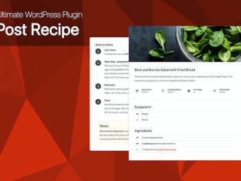 Ultimate Post Recipe Plugin for WordPress WordPress Eklentisi