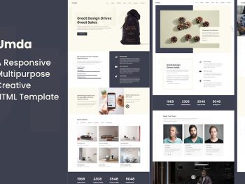 Umda - Innovative Multipurpose Creative Template Yazı Tipi