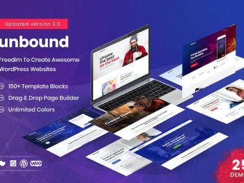 Unbound - Business Agency Multipurpose Theme WordPress Teması